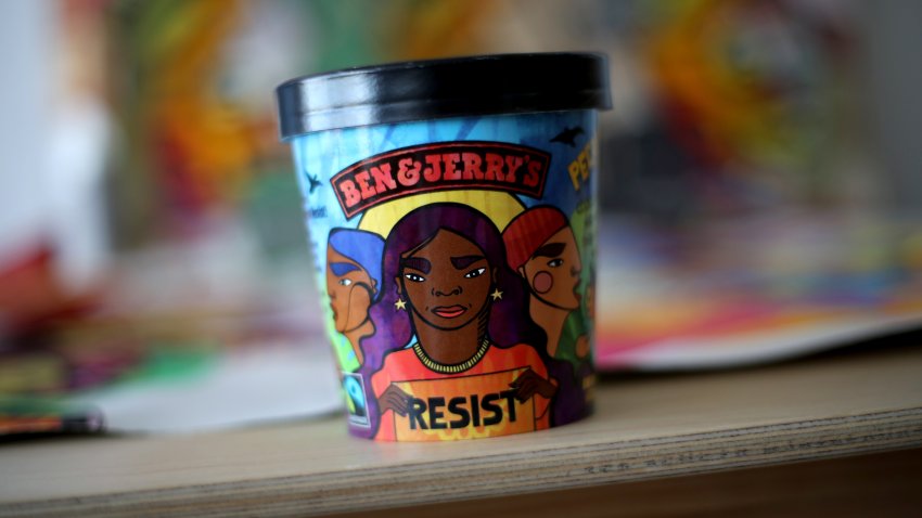 Ben & Jerry's ice cream pint