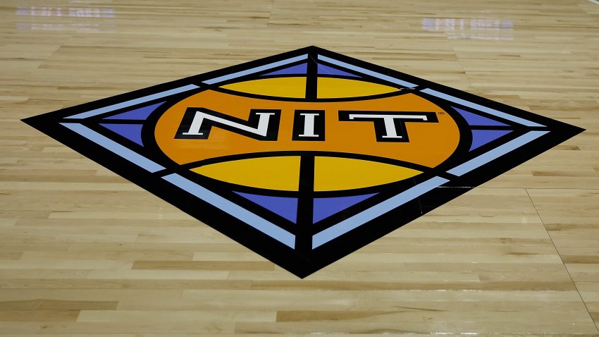 NIT logo on a court