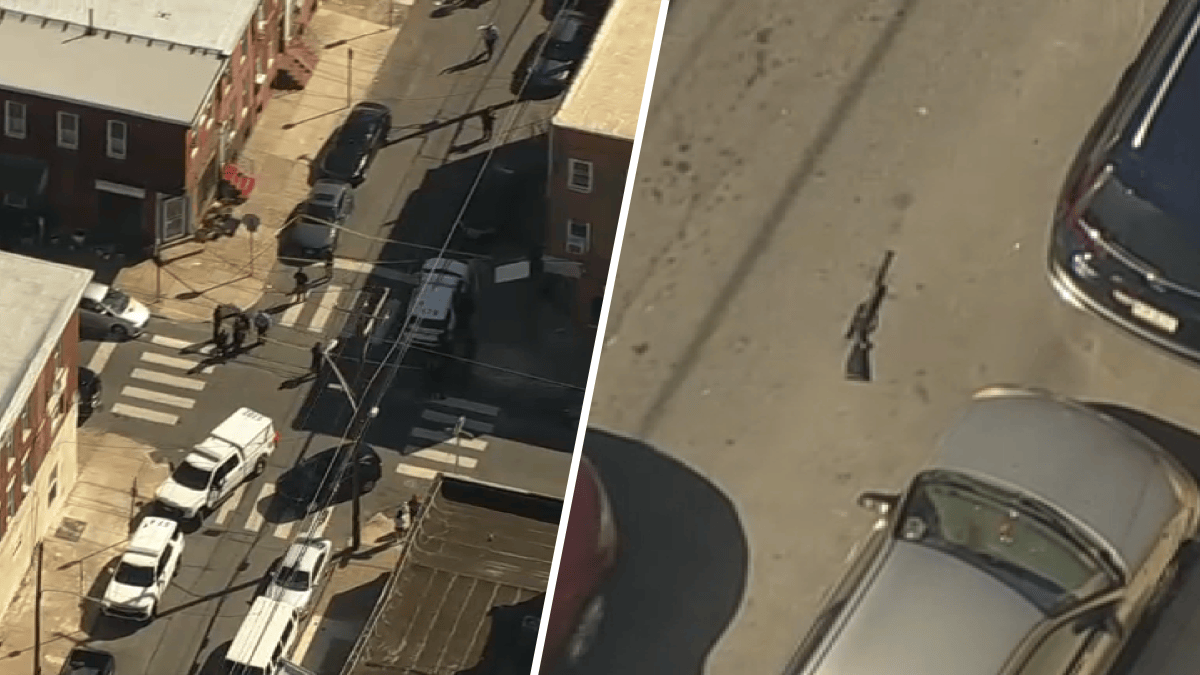 Man armed with rifle shot by officers in South Philly, police say ...