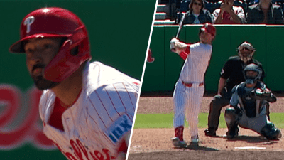 Castellanos, Kepler go BACK-TO-BACK to give the Phillies a 2-0 lead