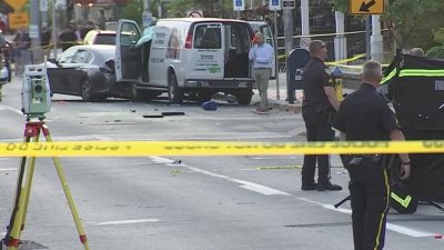 1 dead, 8 hurt after truck flees police and crashes near University of Delaware