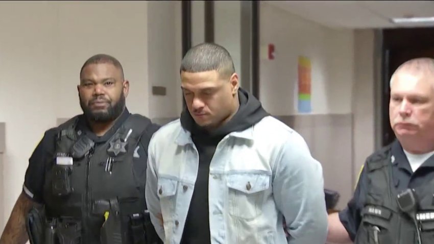 Man accused of beating mother of his unborn child back in custody