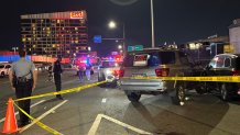 A driver crashed into four people near an Easter carnival in South Philadelphia on Saturday, April 19, 2025.
