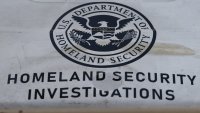 The DHS logo along with "Homeland Security Investigations" is seen.