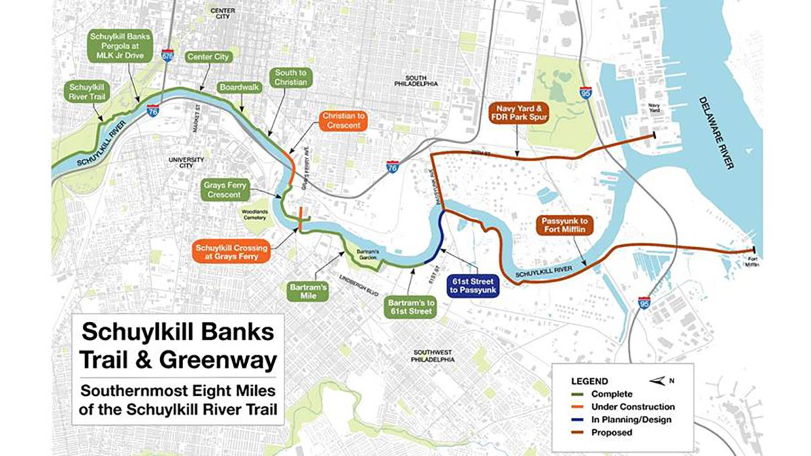 First look at new Schuylkill River Trail extension NBC10 Philadelphia