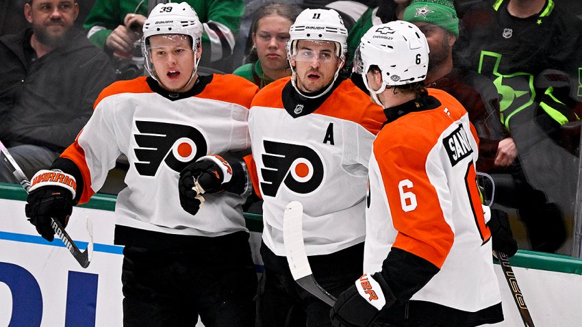 Matvei Michkov, Travis Konecny, Travis Sanheim
