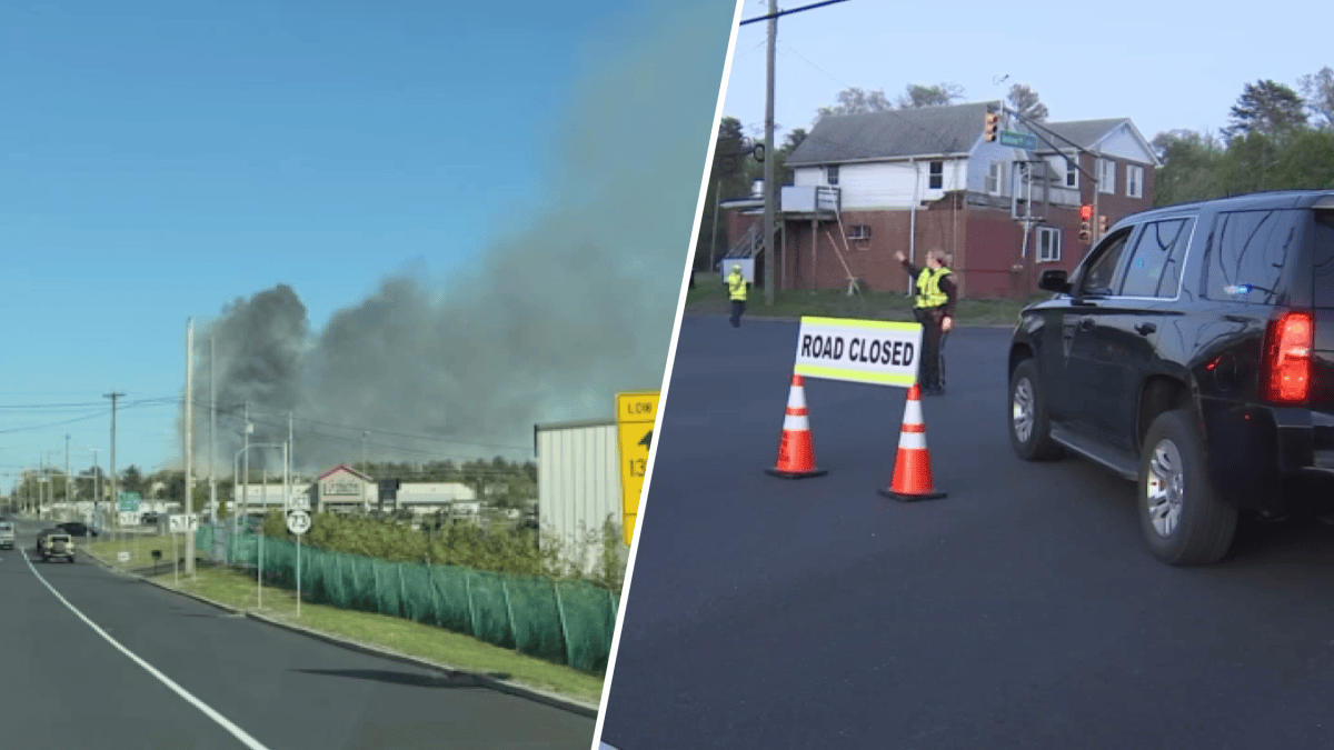 Firefighters battle large fire at mulch recycling yard in NJ – NBC10 ...