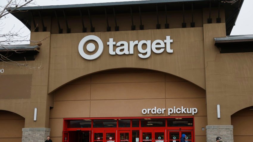 A view of a Target store on March 5, 2025 in Novato, California.