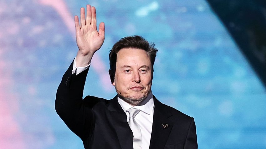Tesla CEO Elon Musk attends the Saudi-U.S. Investment Forum, in Riyadh, Saudi Arabia, May 13, 2025.