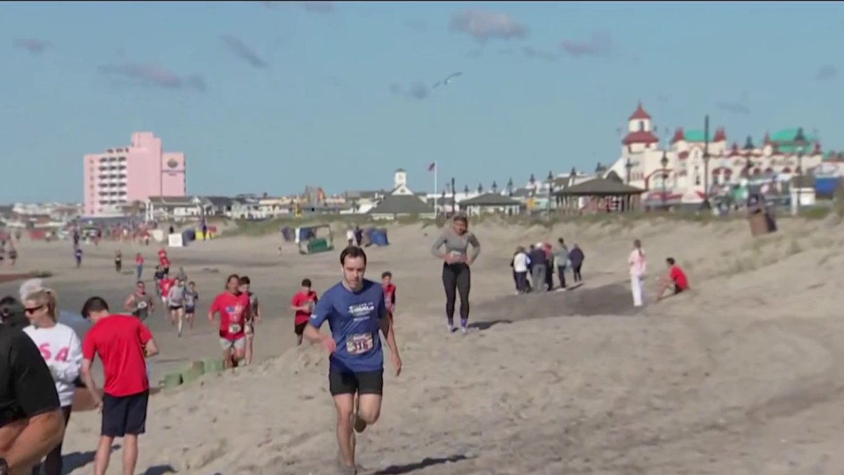 Beachgoers flock to the Jersey Shore for Memorial Day weekend