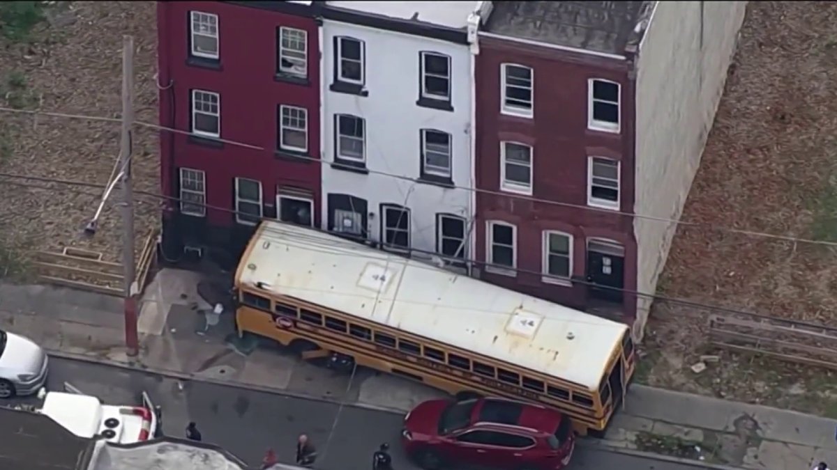 School bus crashes into homes in North Philly – NBC10 Philadelphia