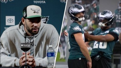 Dallas Goedert on contract uncertainty this offseason