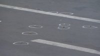 Evidence markers on Market Street