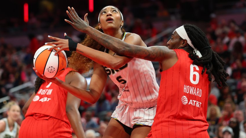 Angel Reese of the Chicago Sky