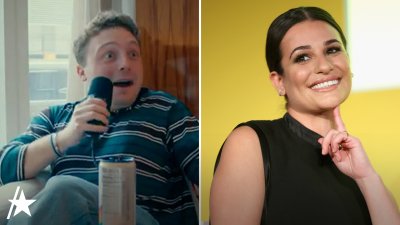 Watch Lea Michele debunk rumor she can't read