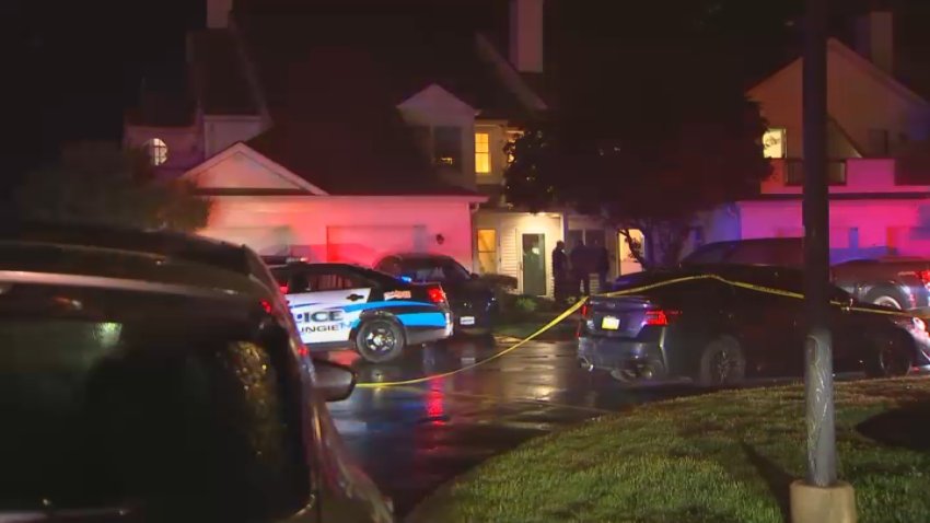 Police outside house