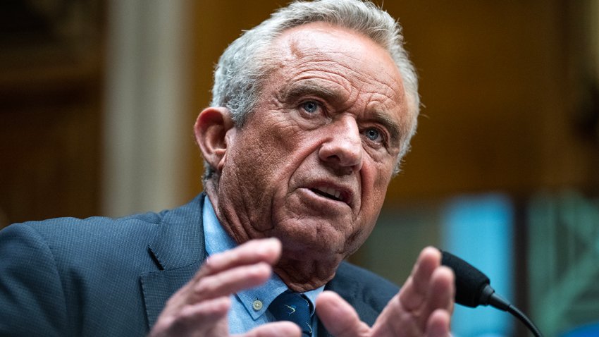 Health Secretary Robert F. Kennedy Jr. testifies during the Senate Health, Education, Labor and Pensions Committee hearing titled "FY2026 Department of Health and Human Services Budget," in Dirksen building on Wednesday, May 14, 2025.