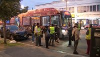 Several riders reported minor injuries after a SEPTA bus was involved in a crash in North Philadelphia on Sunday morning.