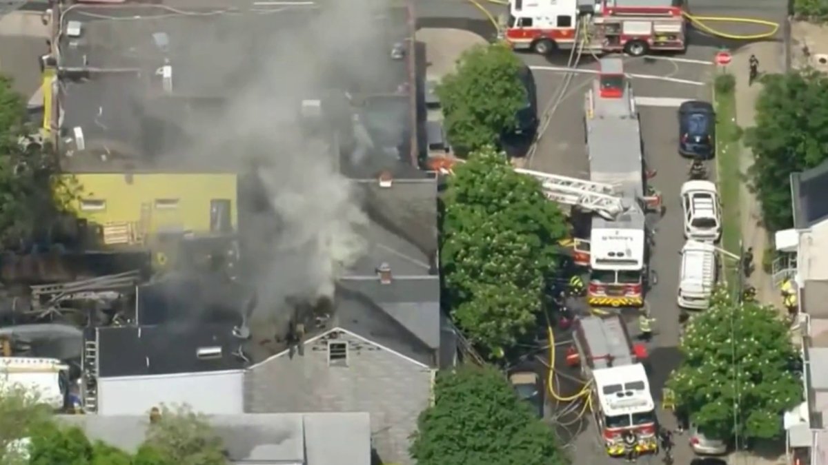 About 25 people displaced, several injured, in Trenton rowhome fire ...