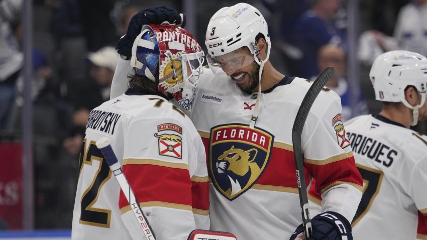 Seth Jones and Sergei Bobrovsky