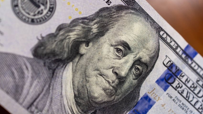 U.S. dollar bill.