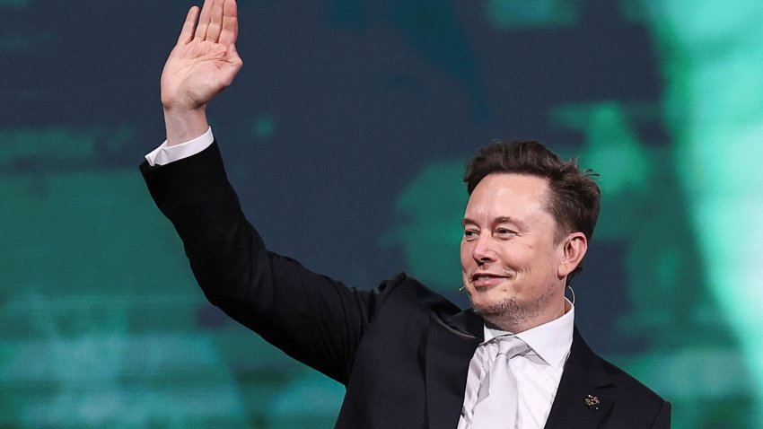 Tesla CEO Elon Musk attends the Saudi-U.S. Investment Forum, in Riyadh, Saudi Arabia, May 13, 2025.