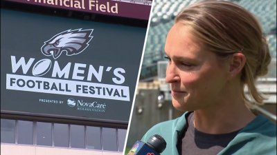 Eagles 8th annual Women's Football Festival features Kylie Kelce at The Linc