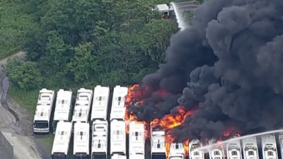 SEPTA ofrece detalles del incendio en lote de autobuses