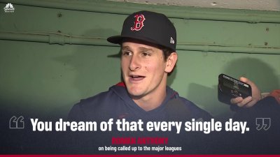 Anthony on being called up by Red Sox: You dream of that every day
