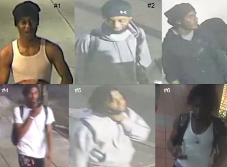 Police seek 6 suspects after liquid poured on victims in Center City ...