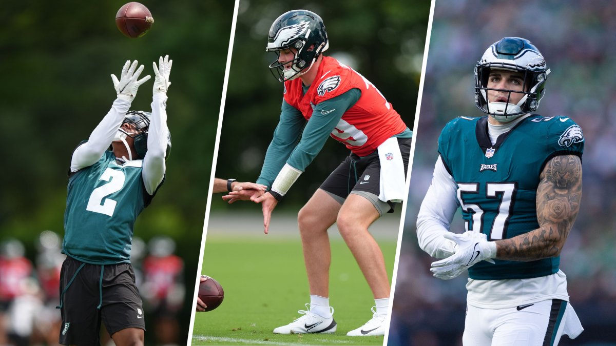 Eagles, Bears Begin 2025 Training Camps Featuring Key Offensive Depth