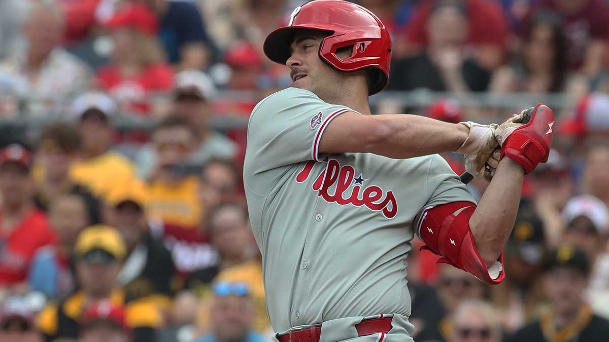 Phillies' Prospect Otto Kemp Makes MLB Debut Following Harper Injury