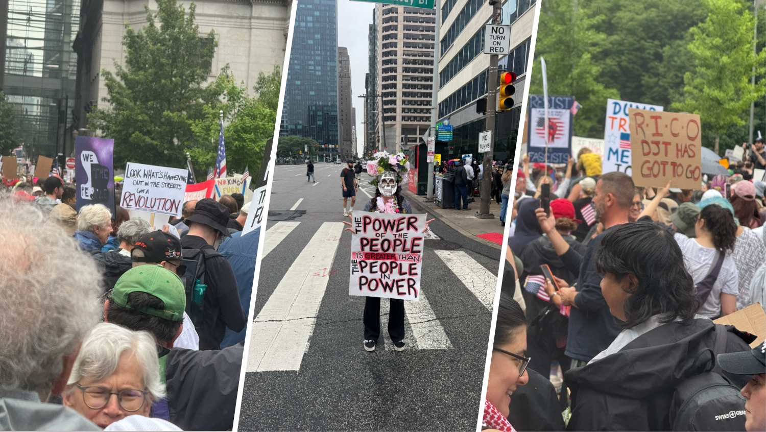 Photos: Protesters march against Trump during ‘No Kings' rally in Philly