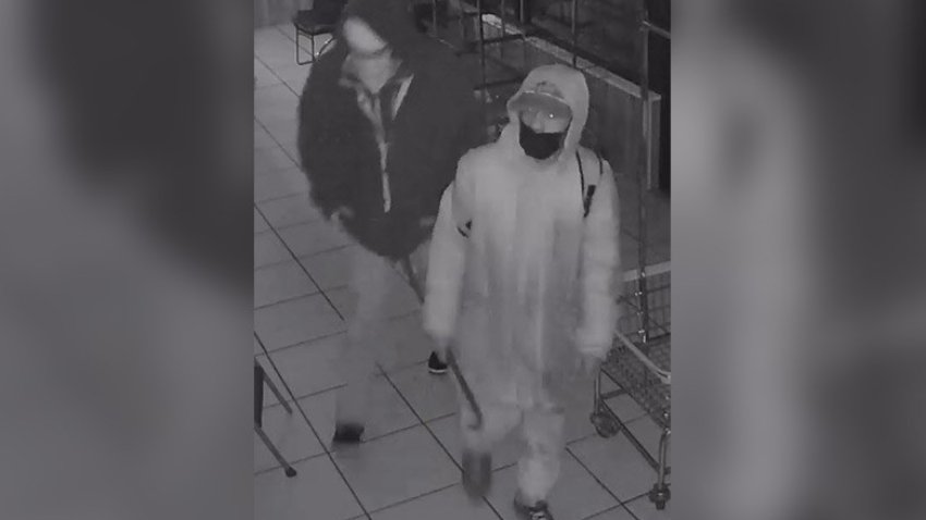 Police in Philadelphia are seeking help to identify these two suspects who, officials believe, are responsible for at least nine break-in robberies across West Philadelphia.