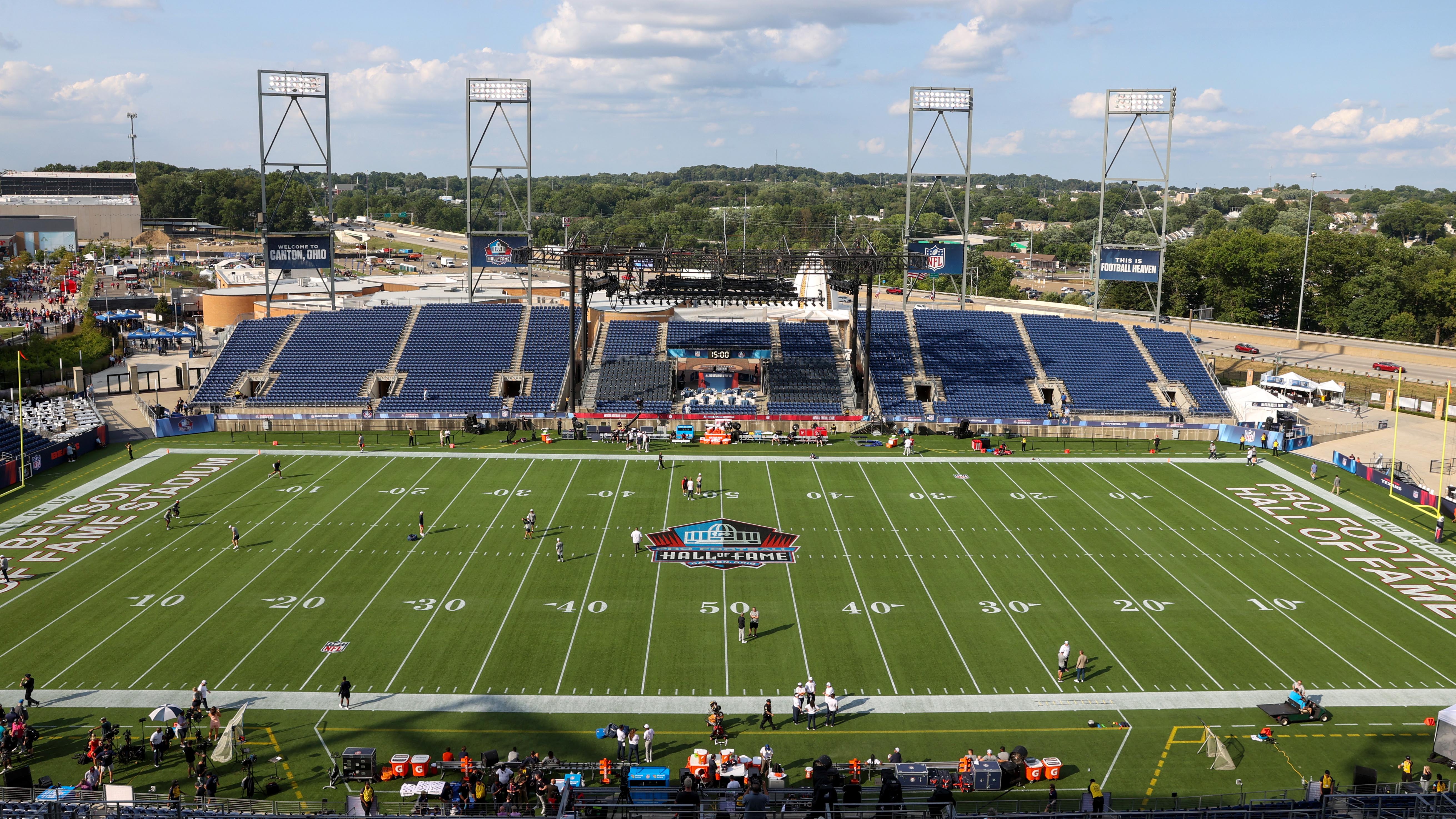 When Is The First NFL Game In 2025 Here Are The Preseason Dates 250713 Hall Fame Game Getty 