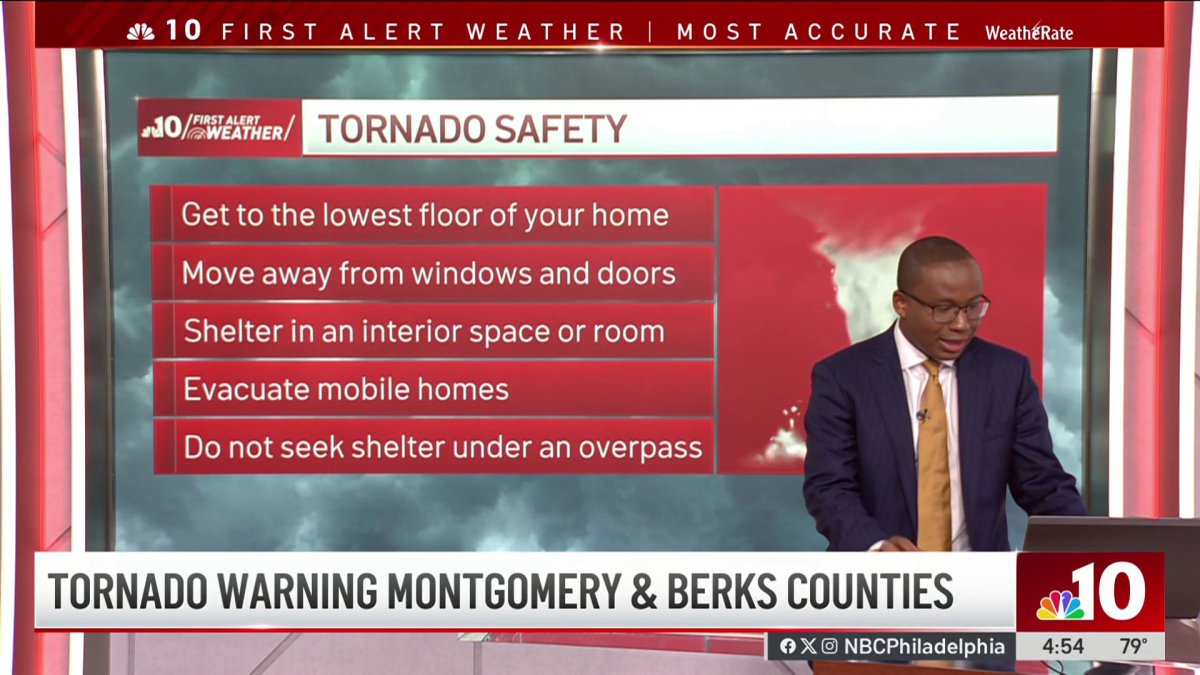 Tornadoes Touch Down, Warnings Issued Across Berks, Montgomery, Maryland