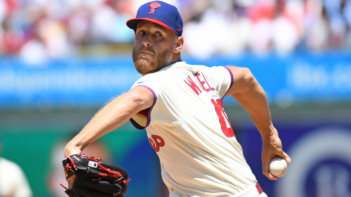 Phillies' Zack Wheeler Pitches Complete Game One-Hitter vs Reds