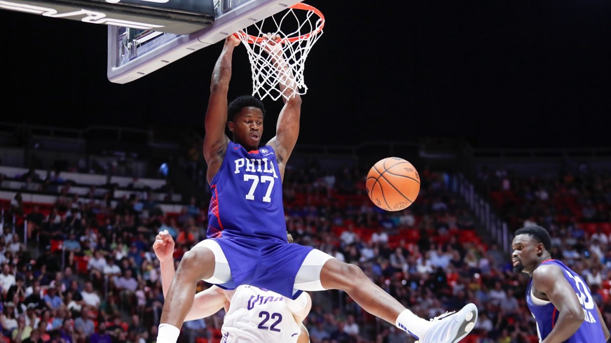 VJ Edgecombe Scores 28, Sixers Fall to Jazz in Salt Lake City