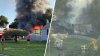Large fire in South Jersey sent smoke billowing into the air