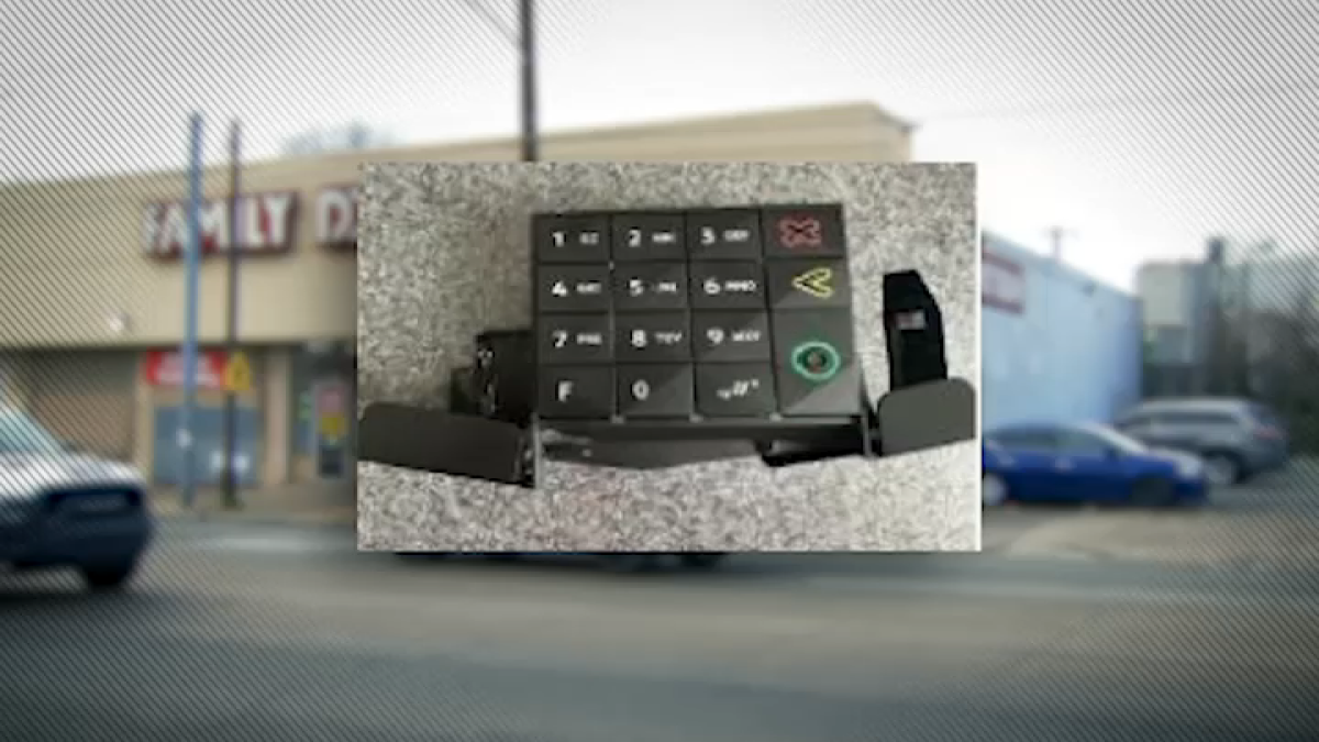 Scam alert: Skimming device found at dollar store in Camden County