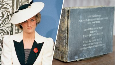See what was inside Princess Diana's time capsule opened 34 years later