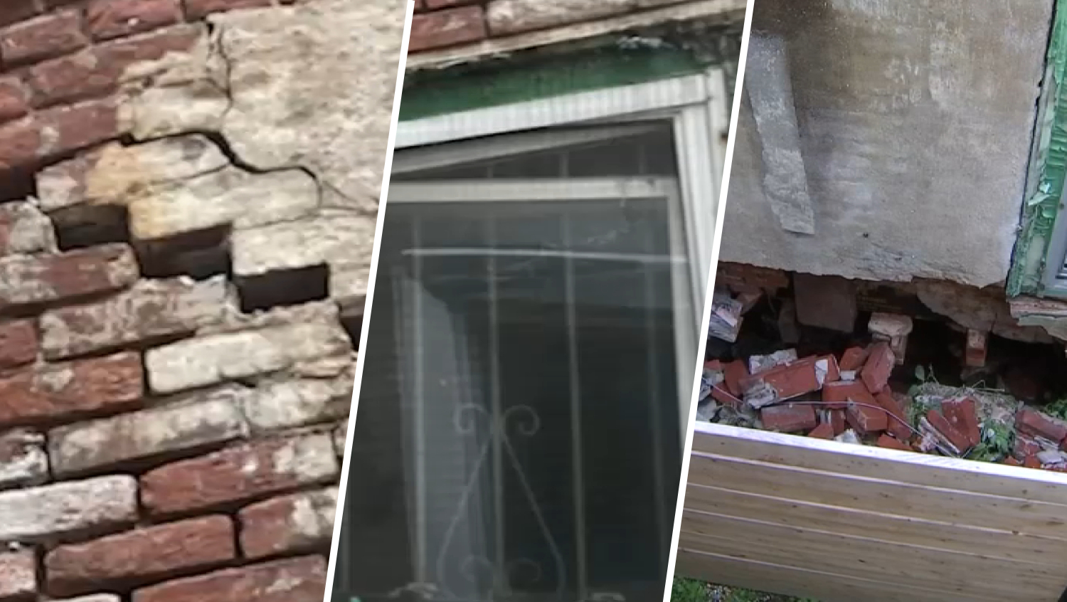 Philly couple says home next to them is in danger of collapsing