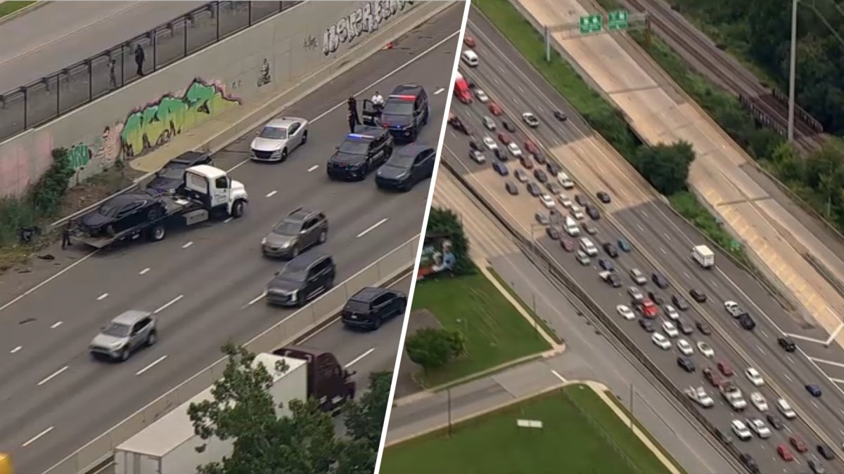 Police chase ends in car crash on I-95 Thursday, officials say – NBC10 ...