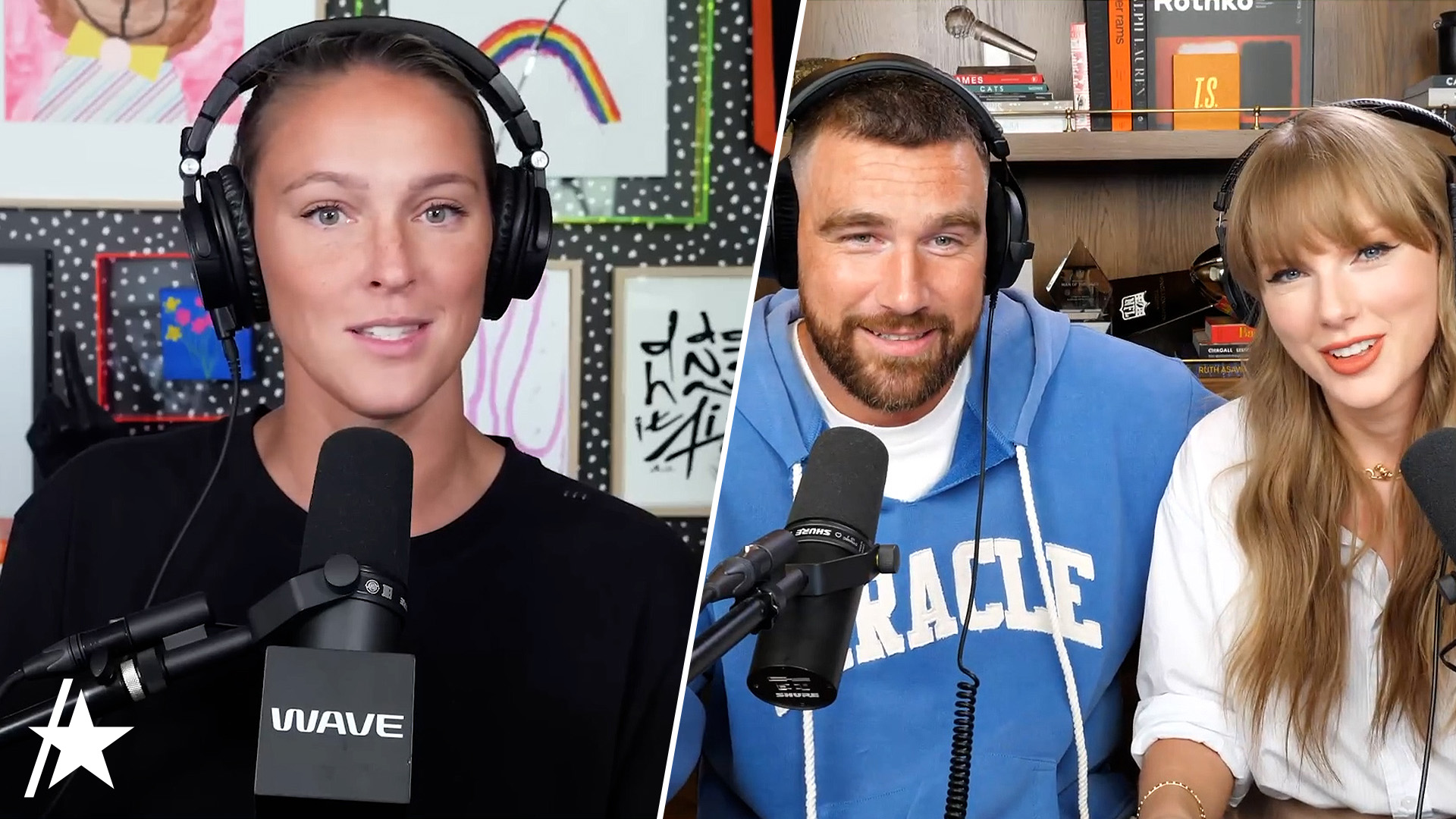 Kylie Kelce reacts to Taylor Swift's ‘New Heights' episode surpassing her  record