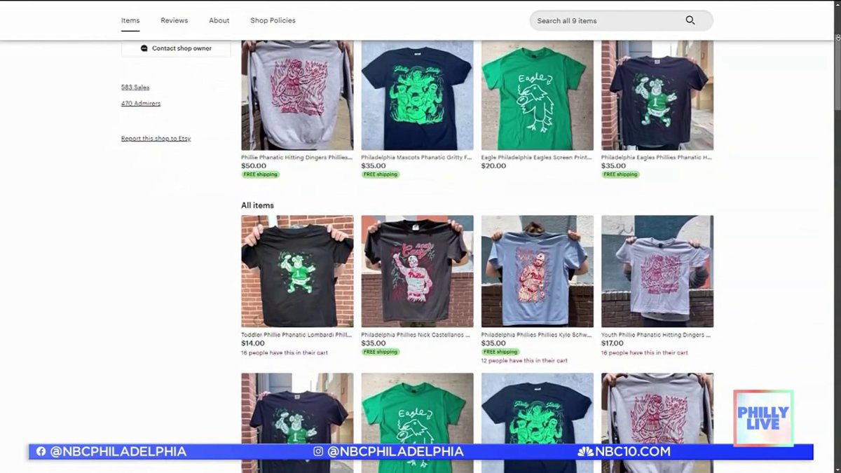 Local designer turns her love of Philly sports into a thriving business