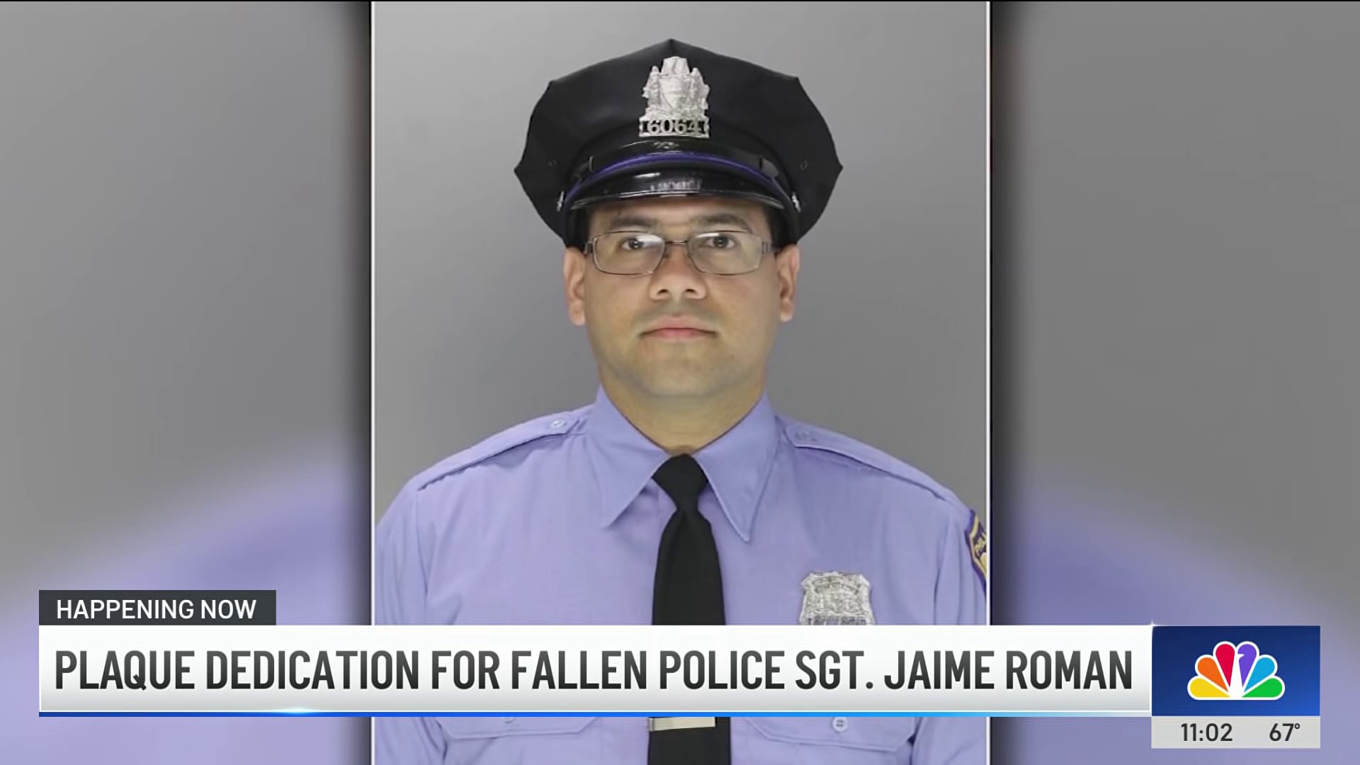 Plaque dedication for slain police Sergeant Jamie Roman – NBC10 ...
