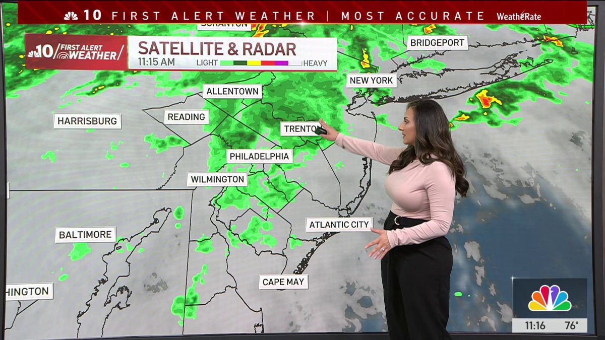 Storms expected across the region on Thursday – NBC10 Philadelphia