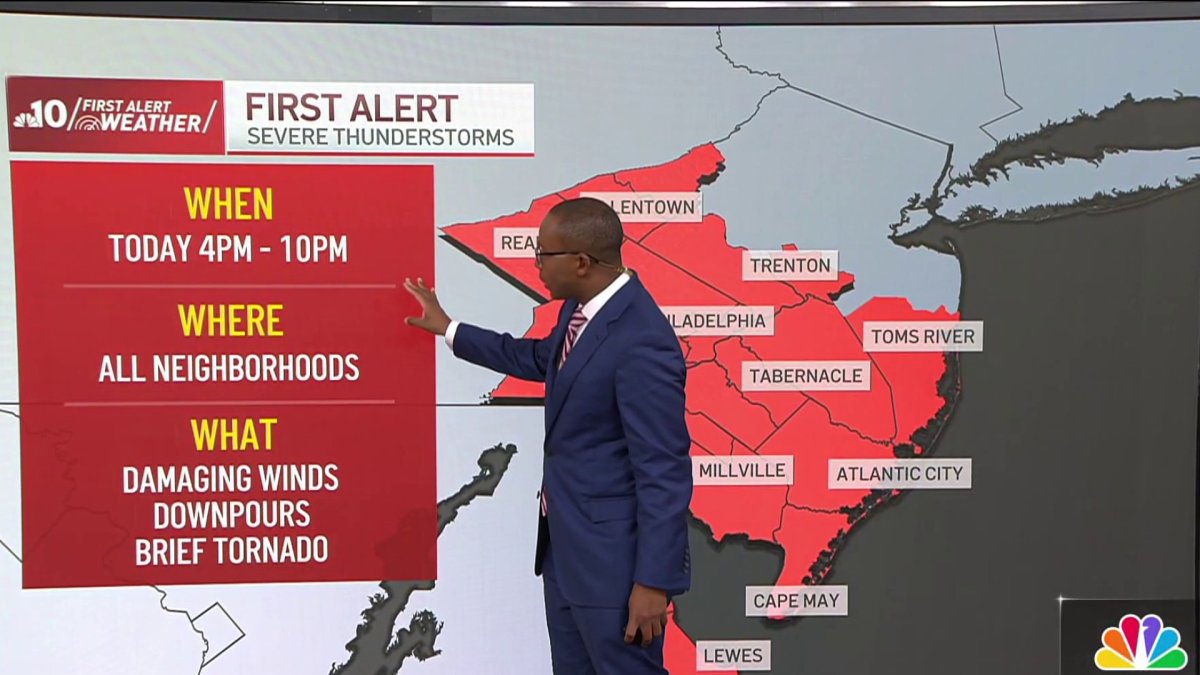 Severe storms to bring damaging winds, downpours and tornado threat to ...
