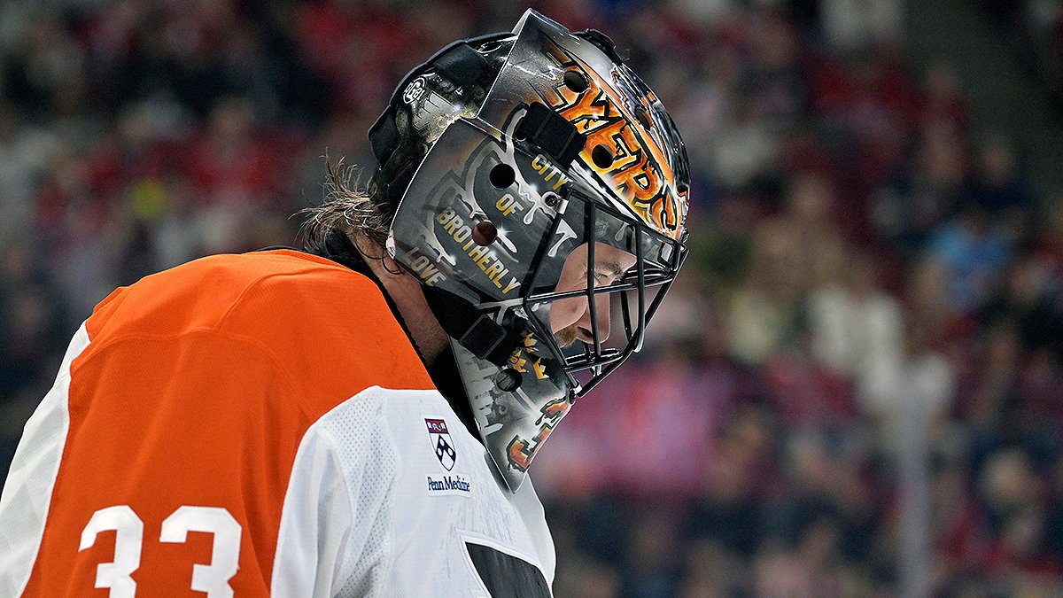 Flyers Place Goalie Samuel Ersson on Injured Reserve, Recall Aleksei Kolosov