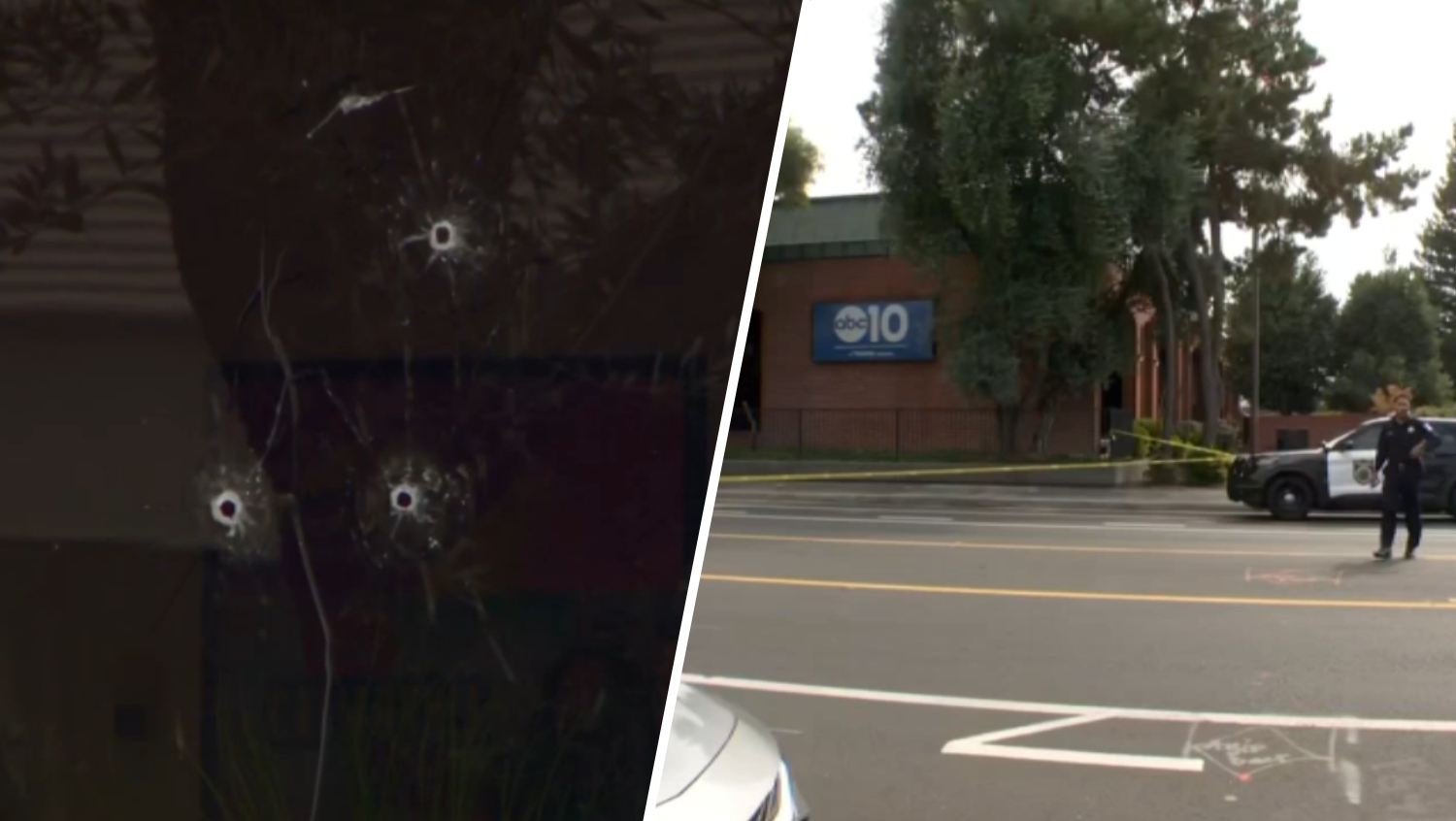 Gunfire Hits ABC10 Sacramento Building No Injuries Reported